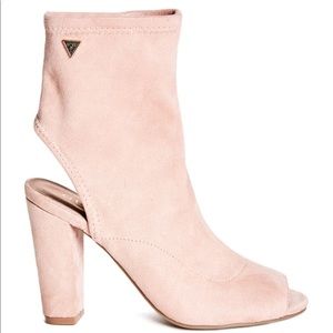 GUESS Pink Dorrell booties